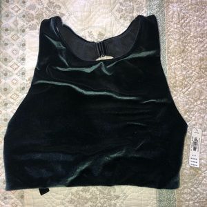 Victoria Secret Sport Velvet Bra Top